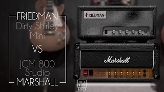 Friedman Dirty Shirley Mini vs Marshall JCM800 20W SC20H [upl. by Filippa]