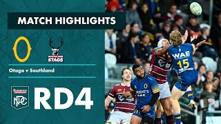 RD 4 HIGHLIGHTS Otago v Southland Bunnings NPC 2023 [upl. by Trillbee]