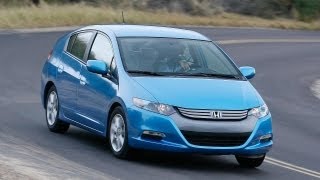 2009 Honda Insight EX Road Test  CAR and DRIVER [upl. by Tybie]