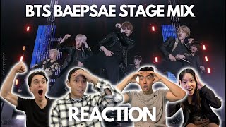 WOW BTS BAEPSAE STAGE MIX REACTION [upl. by Ecnaiva]