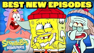 Best of NEW SpongeBob Episodes Part 2  1 Hour Compilation  SpongeBob [upl. by Forras]