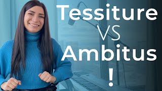 La Tessiture vocale VS lambitus vocal  Quelle est la différence [upl. by Aliakim]