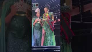 Crowning moments Miss Saint Lucia Claire Marissa Smartt Crowned the new Miss OECS [upl. by Androw]