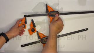 How to join Jorgensen EZ Hold Expandable Bar Clamps double the opening capacity [upl. by Gav]