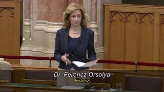 Ferencz Orsolya napirend előtti felszólalása és Zsigmond Barna Pál válasza [upl. by Brandais]