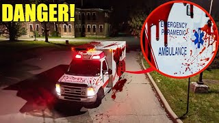 IF YOU SEE BLOOD ON AN AMBULANCE RUN GET HELP [upl. by Digdirb]