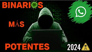 ¡BINARIOS MÁS POTENTES PARA WHATSAPP 20232024 [upl. by Irina]