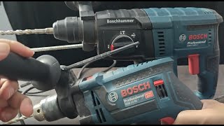 Bosch Cordless vs Corded Hammer Drill [upl. by Moina]