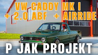 VW CADDY MK I  20 ABF  AIRRIDE  P jak Projekt [upl. by Alakam]