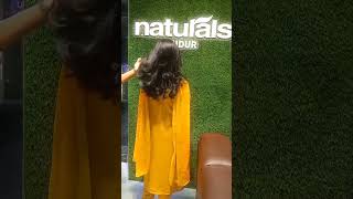 Feather haircut at Naturals Gudur Salon [upl. by Lein]