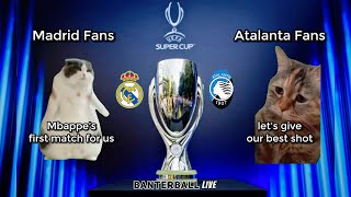 Real Madrid 20 Atalanta  Cat Memes  UEFA Super Cup 2024 [upl. by Bowler754]