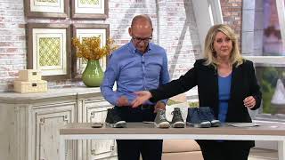 Softinos by FLY London Leather High Top Sneakers  Kip on QVC [upl. by Merchant809]