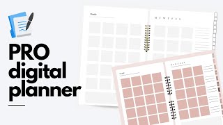 Best Way To Make a Digital Planner on Canva 🔥 [upl. by Anoel111]