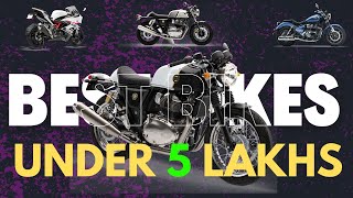 Best Bike Under 5 Lakhs in India  Top 5 bikes On Road uner 5 Lkahs  Feature power top speed [upl. by Adile995]