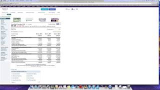 Yahoo Finance Cash Flow Analysis IBM and Exxon Mobil [upl. by Nnaycart]