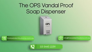 Vandal Proof Soap Dispenser [upl. by Eiramana]