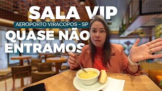 Como é a Sala VIP do Aeroporto de Campinas [upl. by Esiom]