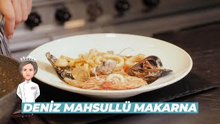 Deniz Mahsullü Makarna  Tagliatelle Ai Frutti Di Mare  Lezzet Queen Mutfakta [upl. by Mirabel]