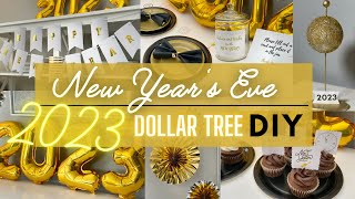 New Year’s Eve Party DIY ideas  Dollar Tree DIY New Years 2023  DIY New Year Decorations [upl. by Oalsinatse324]