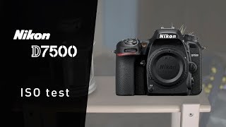 NIKON D7500 video iso test [upl. by Daune517]