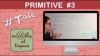 Calculer une primitive 3  Terminale [upl. by Sitsuj]