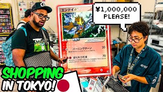 Finding The BEST Pokemon Card Shops in Tokyo Japan [upl. by Rhpotsirhc]