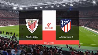 Athletic Club Bilbao vs Atletico Madrid  LA LIGA Highlights  Full Match Replay [upl. by Yerocal]