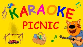 KidECats  Picnic Karaoke song  Nursery Rhymes amp Kids Songs [upl. by Odrareg]