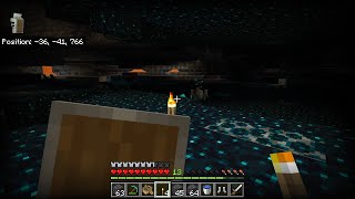 trying to find A ANCIENT CITY in Minecraft [upl. by Airdnekal]