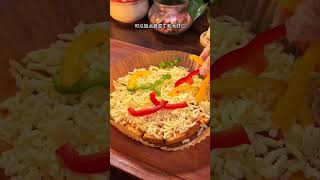 How to make pizza পিজ্জা কীভাবে বানাবেন pizza biryani newrecipe recipe viral trending shorts [upl. by Norda115]