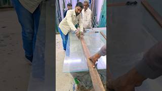 Glass cutting 🔥 live glasscutting glass glassing trendingshorts trending minivlog [upl. by Ciccia]