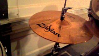 Zildjian zbt 13 inch hi hats [upl. by Schecter]