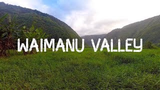 Hawaii Big Island Adventures Hiking To Waimanu Valley [upl. by Yenitirb934]