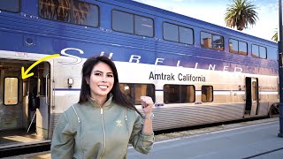 AMTRAK Pacific Surfliner 🚆 California Trip Report [upl. by Aural]