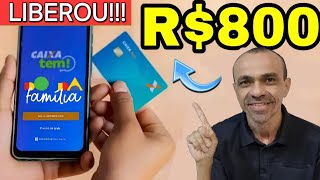 R 800 DE LIMITE PRA TODOS DO BOLSA FAMÍLIA COMO SOLICITAR [upl. by Reneta588]