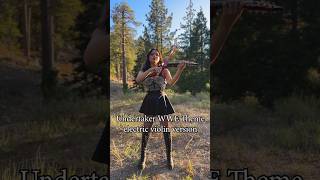 The Undertaker WWE theme goes ELECTRIC VIOLIN [upl. by Oiramat906]