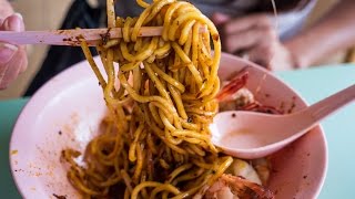 Singapore Food Tour at Old Airport Road Hawker Food Centre  Hokkien Fried Mee amp Toa Payoh Rojak [upl. by Rosse843]