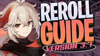 Reroll Guide  Genshin Impact 37 [upl. by Rehpotirhc221]