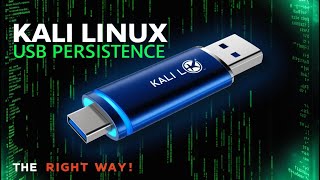 Mastering Kali Linux USB Persistence The Right Way [upl. by Dicky]