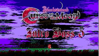 Bloodstained Curse of the Moon OST  Intro Boss 3 [upl. by Killian]