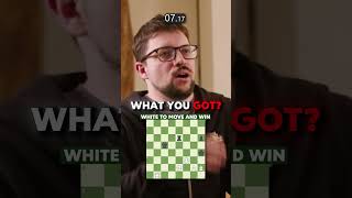 Grandmaster MVL SOLVES THE INCREDIBLE CHESS PUZZLE in SECONDS [upl. by Eldrida514]