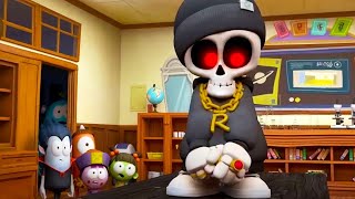 Skeleton Rap  Spookiz  Cartoons for Kids [upl. by Luaped]