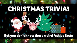 CHRISTMAS TRIVIA CHALLENGE 10 festive questions and answers [upl. by Meggi]