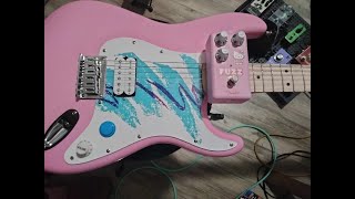 Fender x Hello Kitty Fuzz Pedal Colab  Unboxing Demo Review [upl. by Izak630]