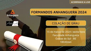 Solenidade de Colação de Grau Anhanguera 2024 [upl. by Gemina]