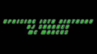 Uprising 13th Birthday Dj Sharkey Mc Marcus [upl. by Lira58]