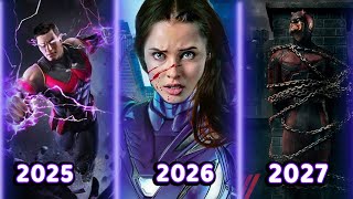 Upcoming Marvel SeriesMovies 20252026 and 2027 Part 2 [upl. by Britney361]