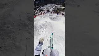 GoPro  World Cup Mogul Skiers POV 🎬 Rasmus Stegfeldt Shorts Skiing [upl. by Llyrat]