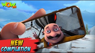 New Compilation  52  Motu Patlu  S12  Cartoons For Kids  spot [upl. by Nagyam942]