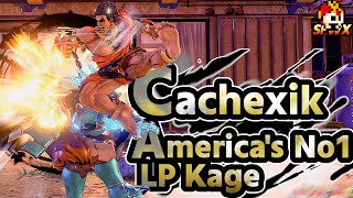 Cachexik Americas No1 LP Kage sf5 Season5 SF5 SFWX 4K StreetFighter5 sfv sf5ce [upl. by Gnilrac]